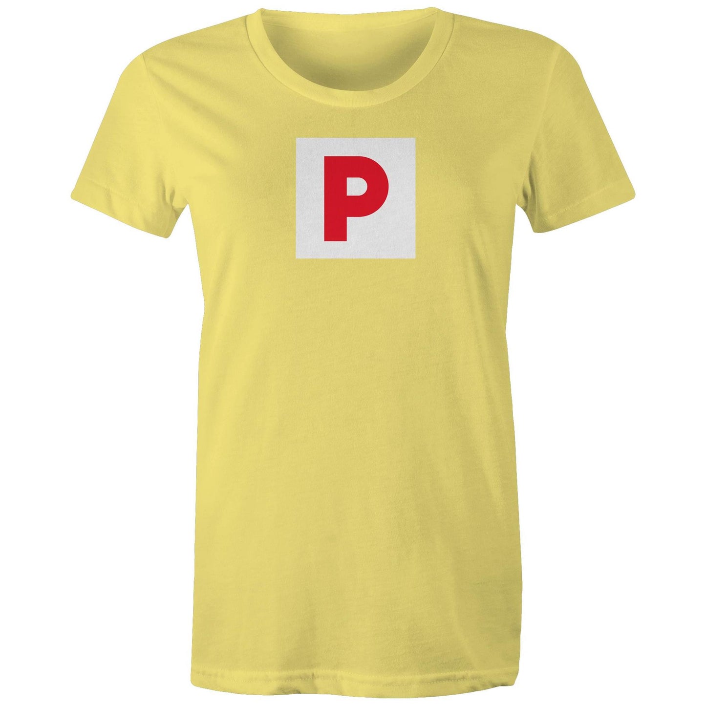 P Plate T Shirts for Women