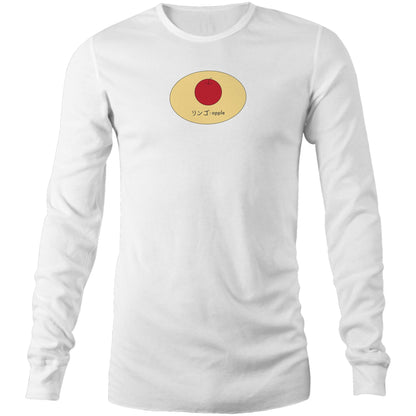 Japanese Apple Long Sleeve T Shirts