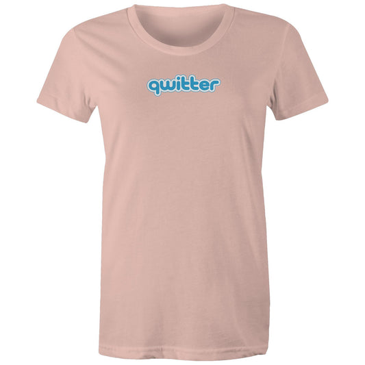 Qwitter T Shirts for Women