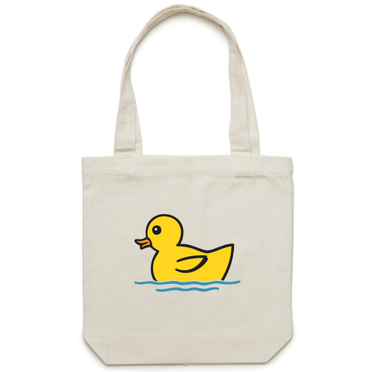 Rubber Duck Canvas Totes