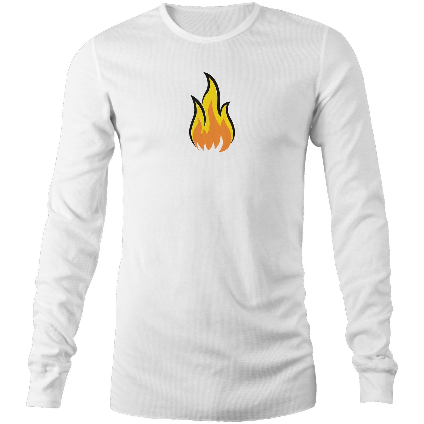 Flame Long Sleeve T Shirts