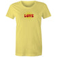 Radiant Love T Shirts for Women