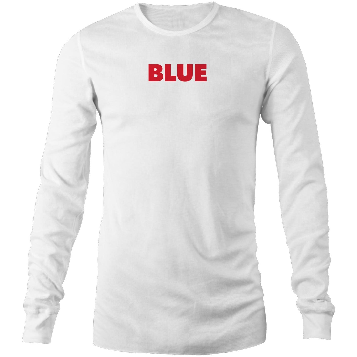 BLUE Long Sleeve T Shirts