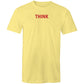 THINK Word T Shirts for Men (Unisex)