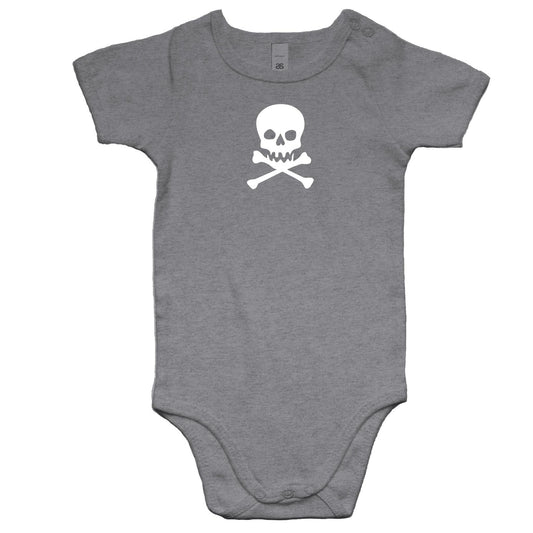 Skull and Cross Bones Rompers for Babies