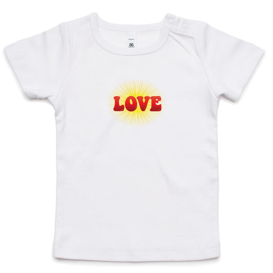 Radiant Love T Shirts for Babies