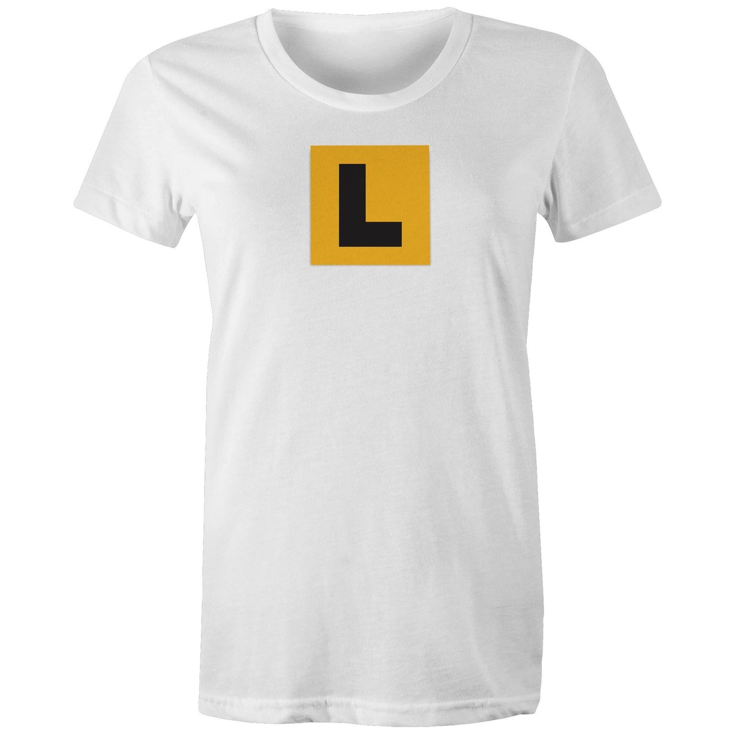 L Plate T Shirts for Women