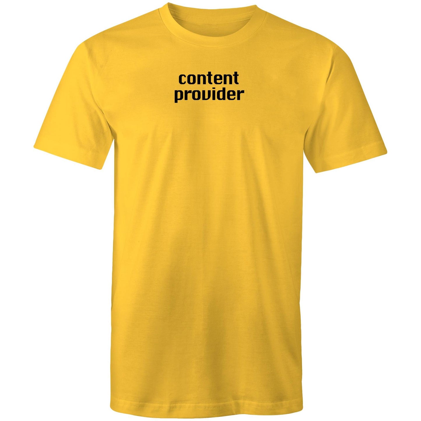 Content Provider T Shirts for Men (Unisex)