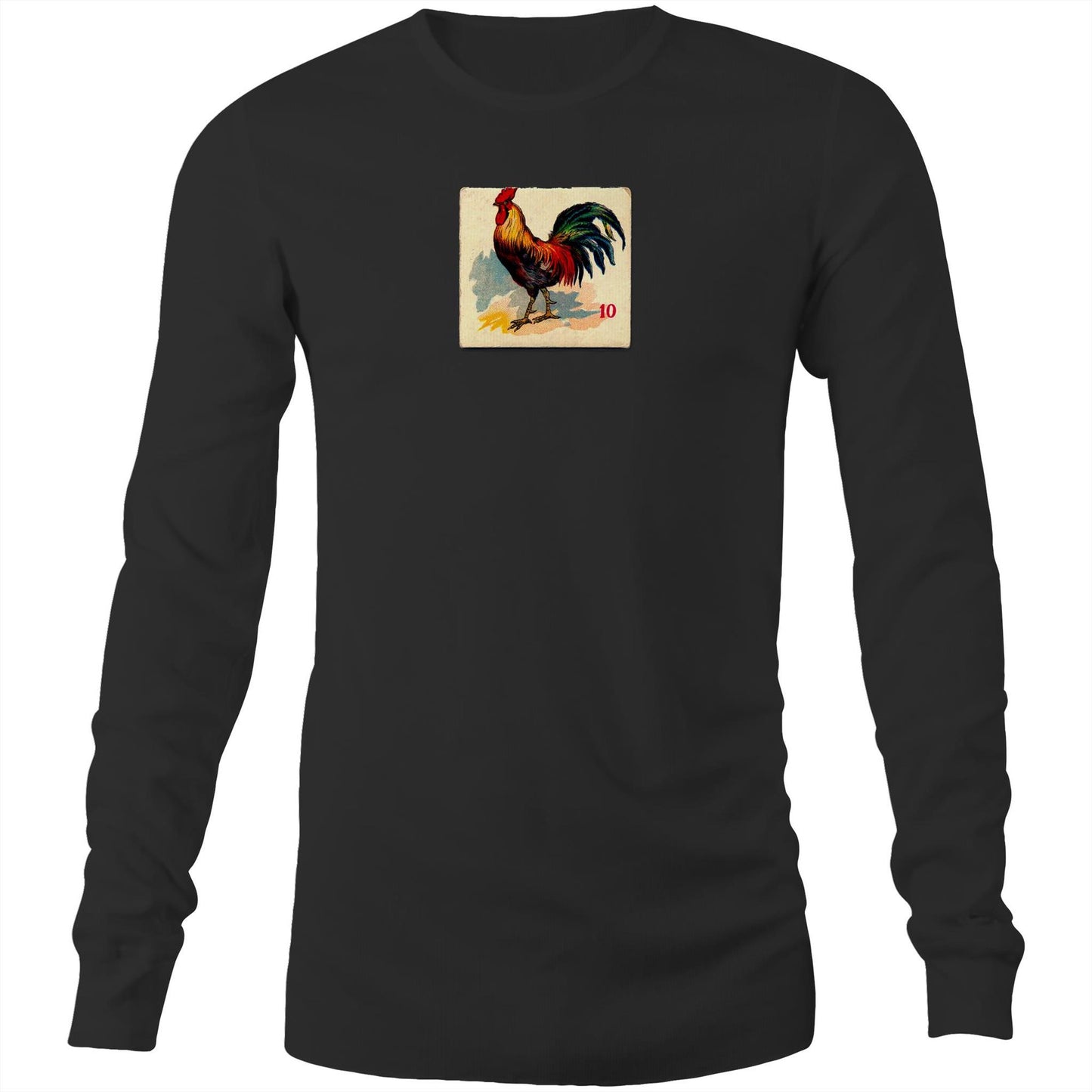 Rooster Long Sleeve T Shirts