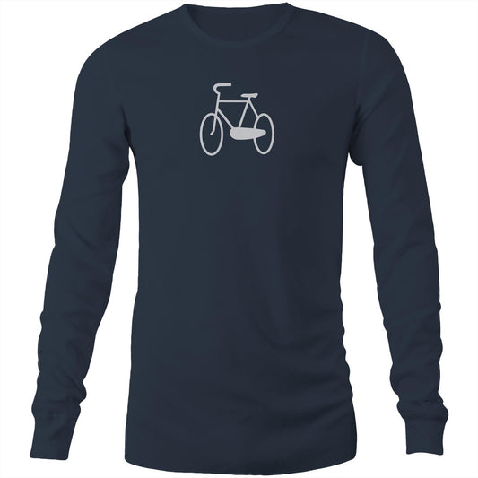 Bike Icon Long Sleeve T Shirts