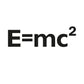 E=mc2 Canvas Totes