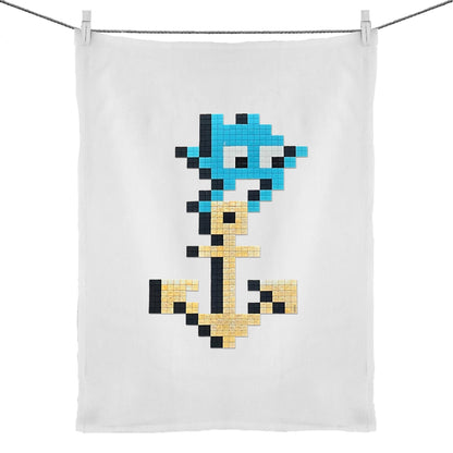 Marseille Anchor Tea Towel