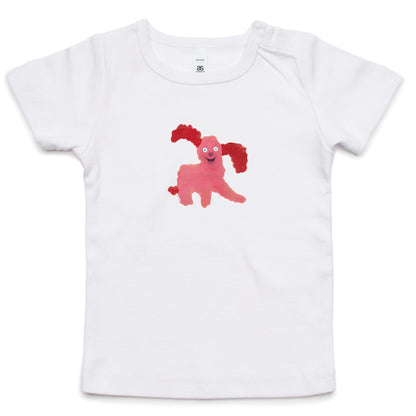 Pink Dog T Shirts for Babies